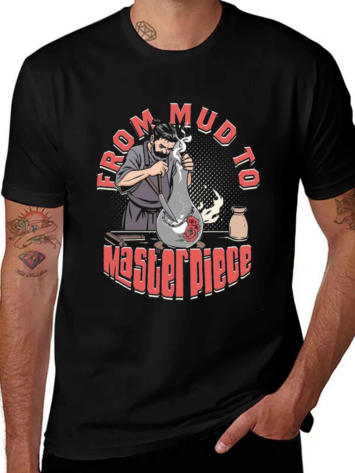 Artisan Pottery T-Shirt: From Mud To Masterpiece product image 1