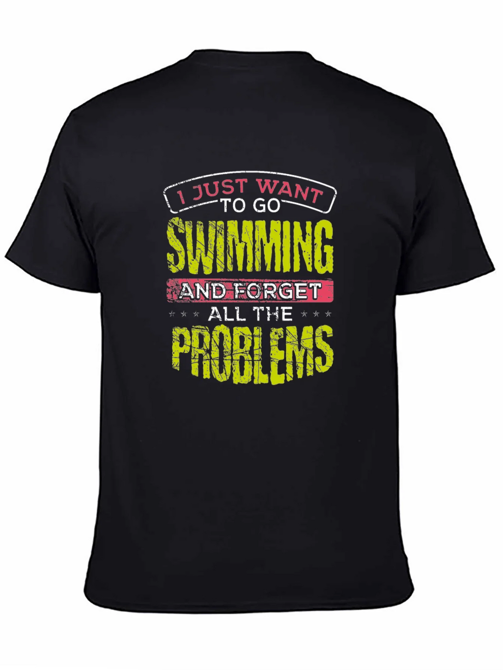 Swimming Problems Graphic Tee product image 7