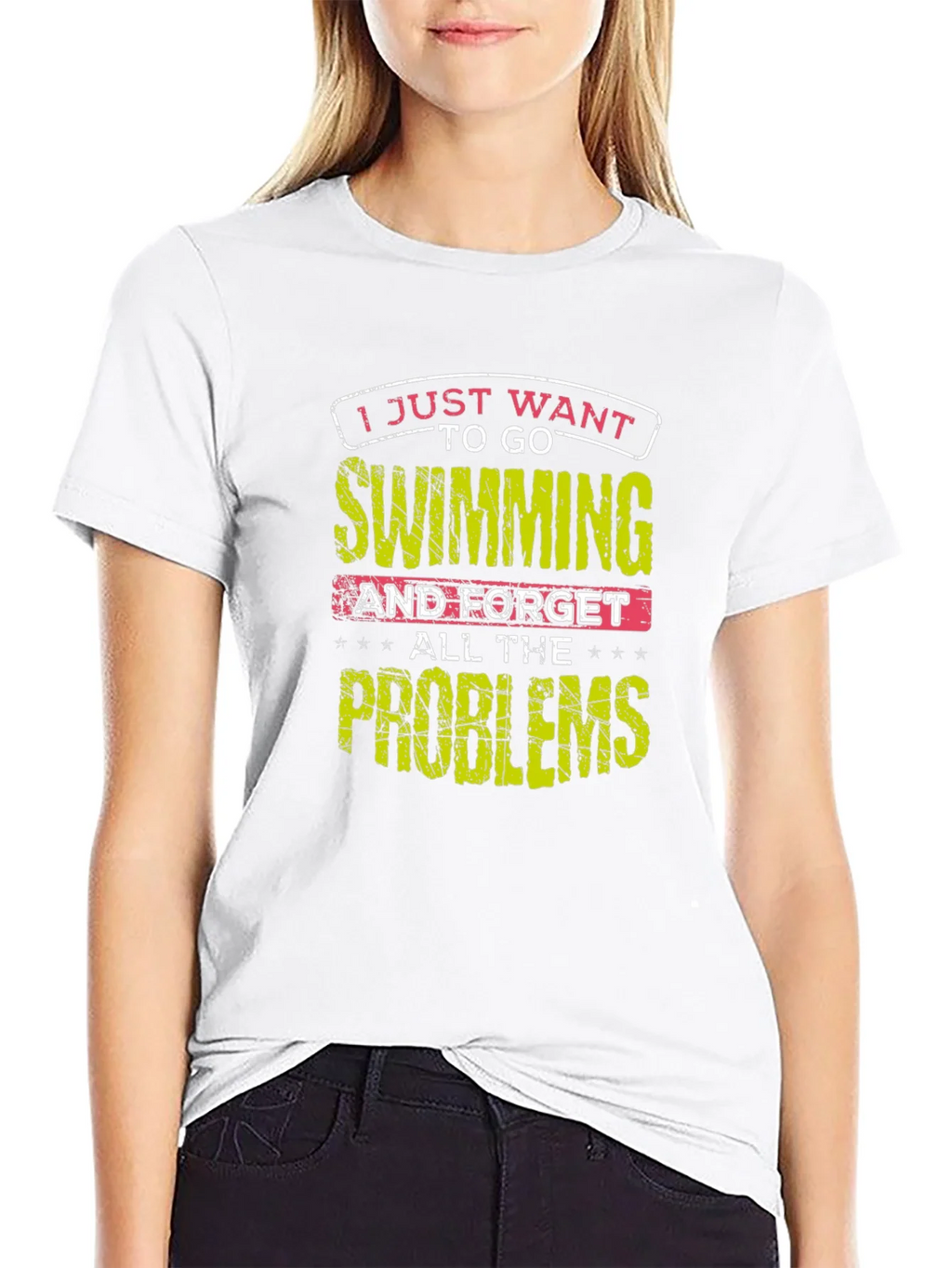 Swimming Problems Graphic Tee product image 11