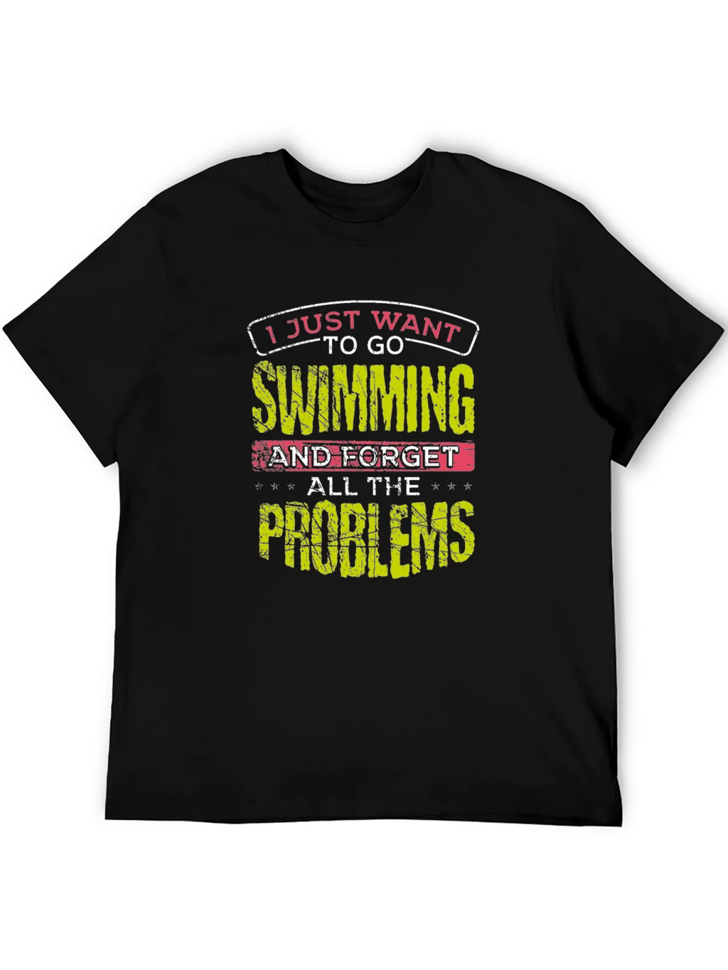 Swimming Problems Graphic Tee product image 8