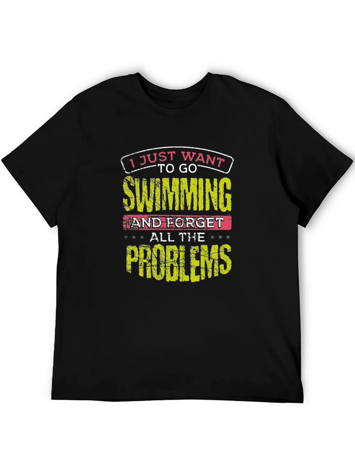 Swimming Problems Graphic Tee product image 8