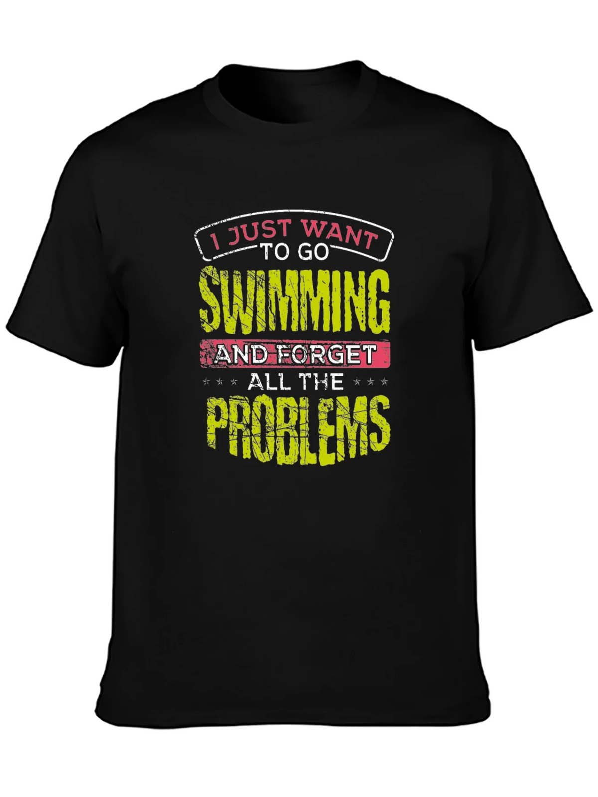 Swimming Problems Graphic Tee product image 6