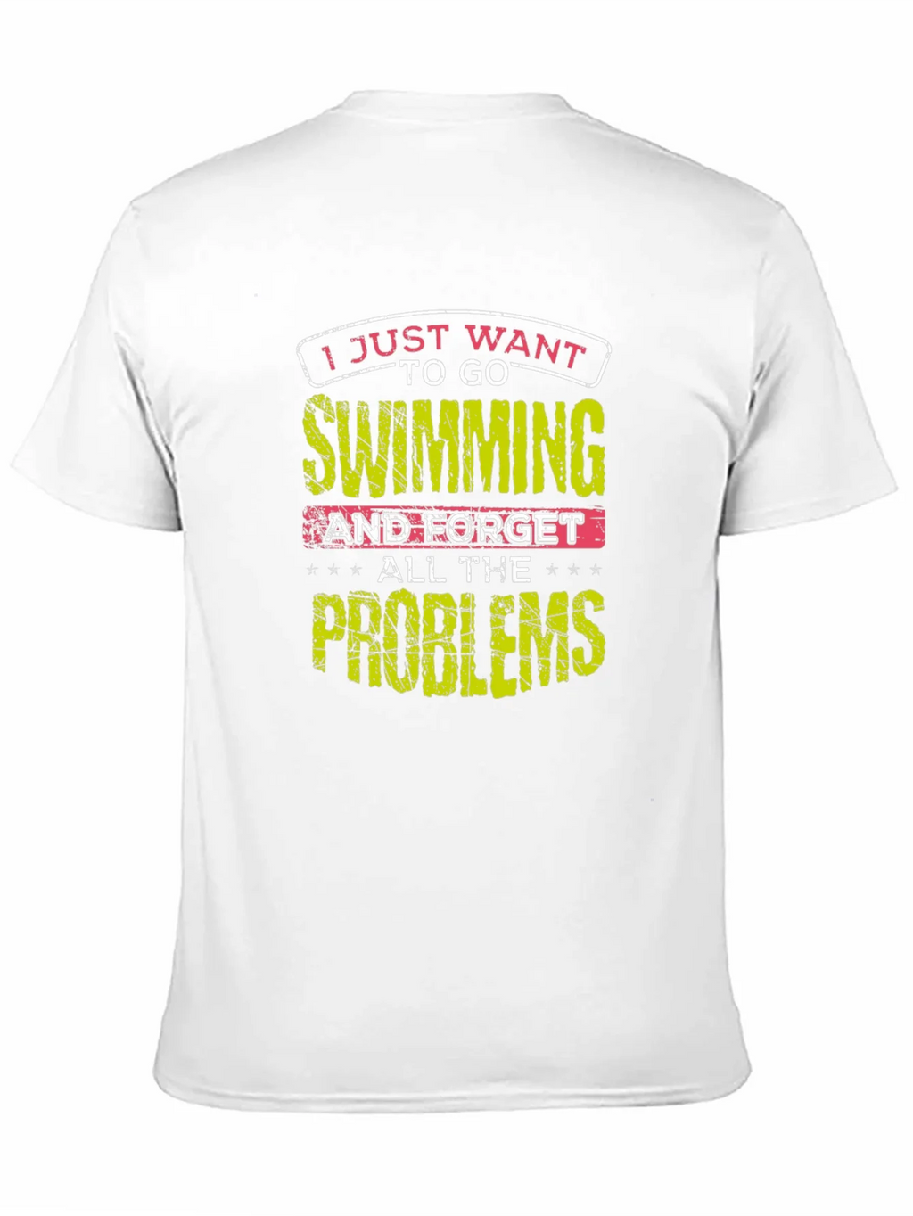 Swimming Problems Graphic Tee product image 2