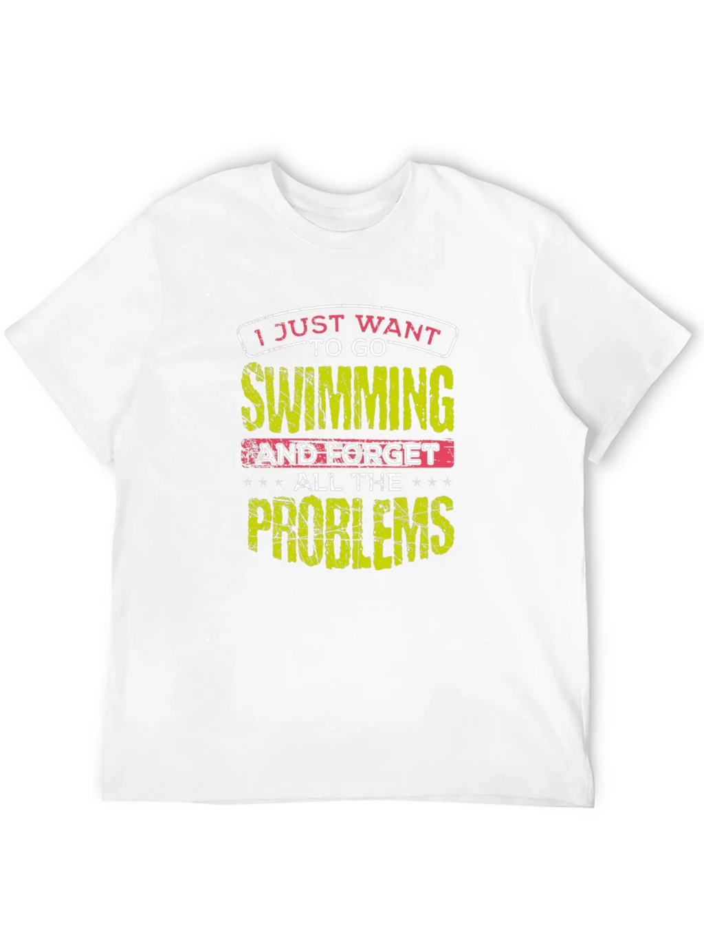 Swimming Problems Graphic Tee product image 3