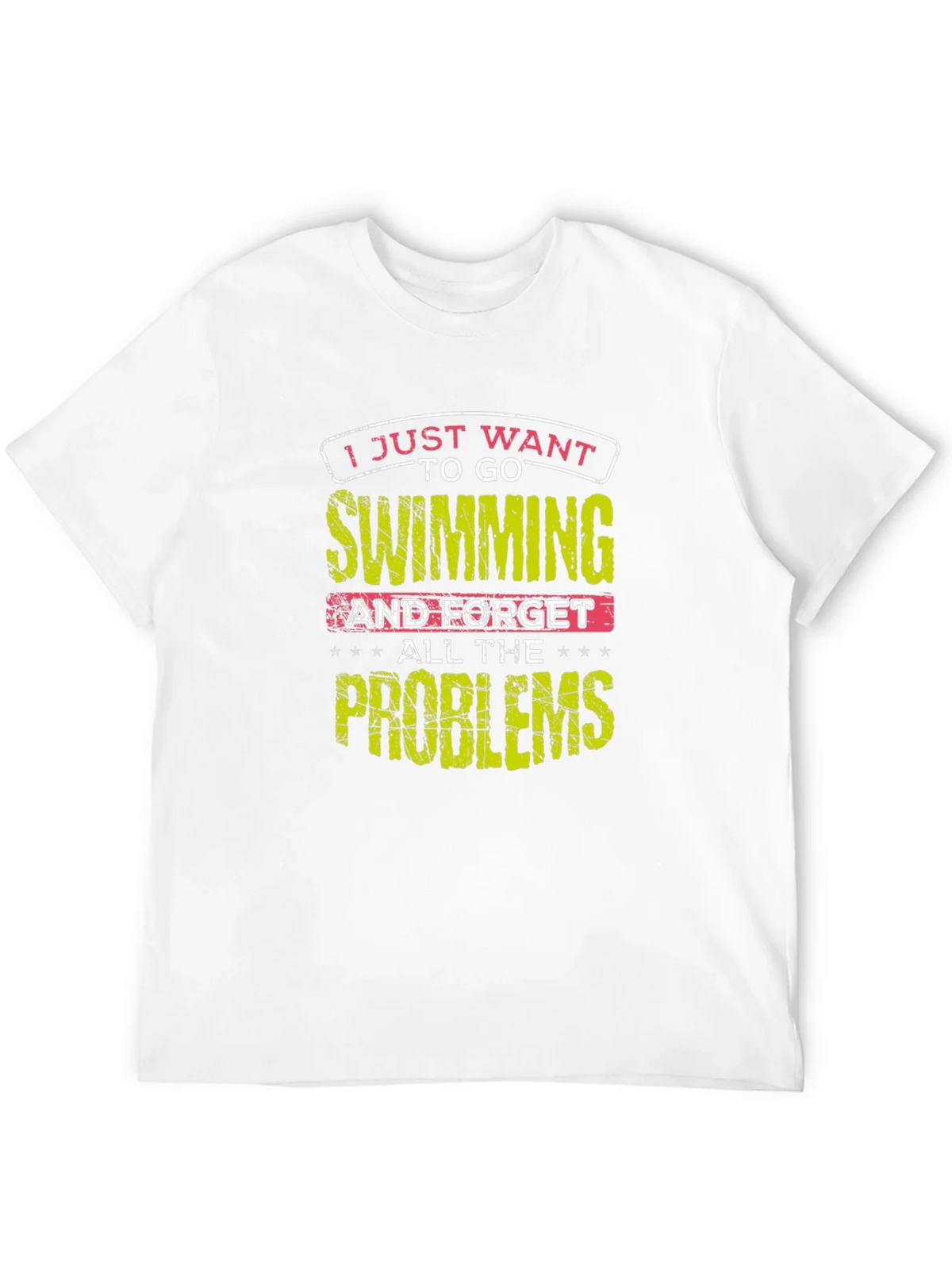 Swimming Problems Graphic Tee product image 3