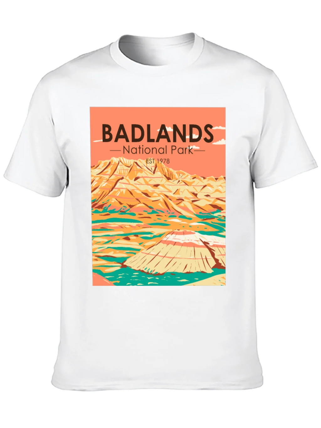 Badlands National Park T-Shirt - Retro Style product image 12