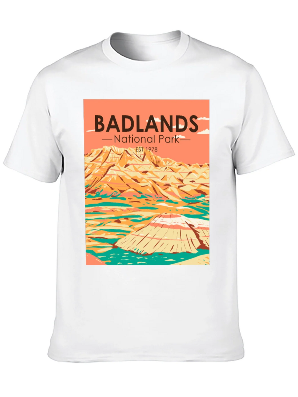 Badlands National Park T-Shirt - Retro Style product image 12