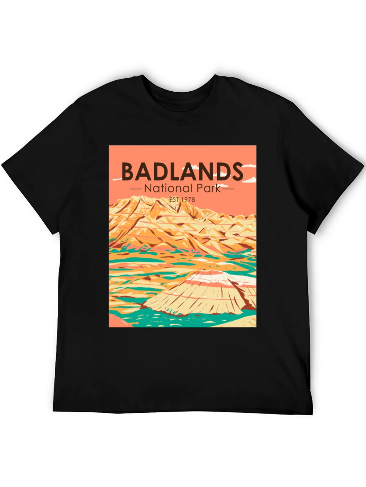 Badlands National Park T-Shirt - Retro Style product image 8