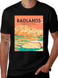 Badlands National Park T-Shirt - Retro Style product image 1