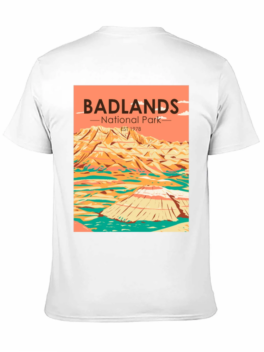 Badlands National Park T-Shirt - Retro Style product image 2