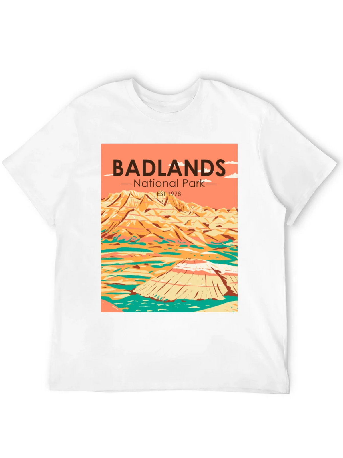 Badlands National Park T-Shirt - Retro Style product image 3