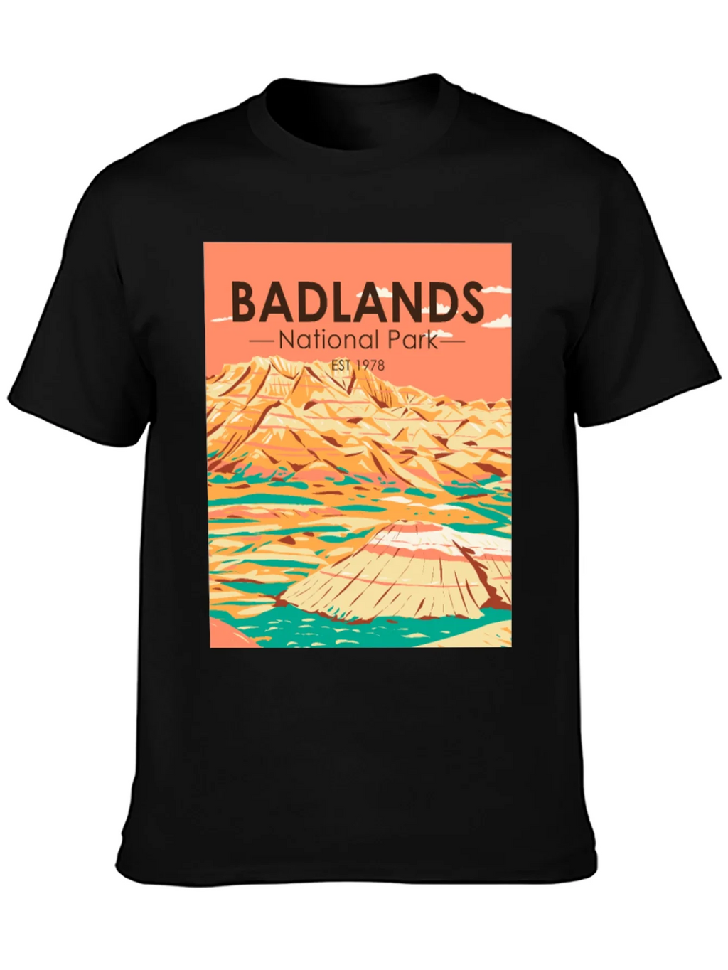Badlands National Park T-Shirt - Retro Style product image 6