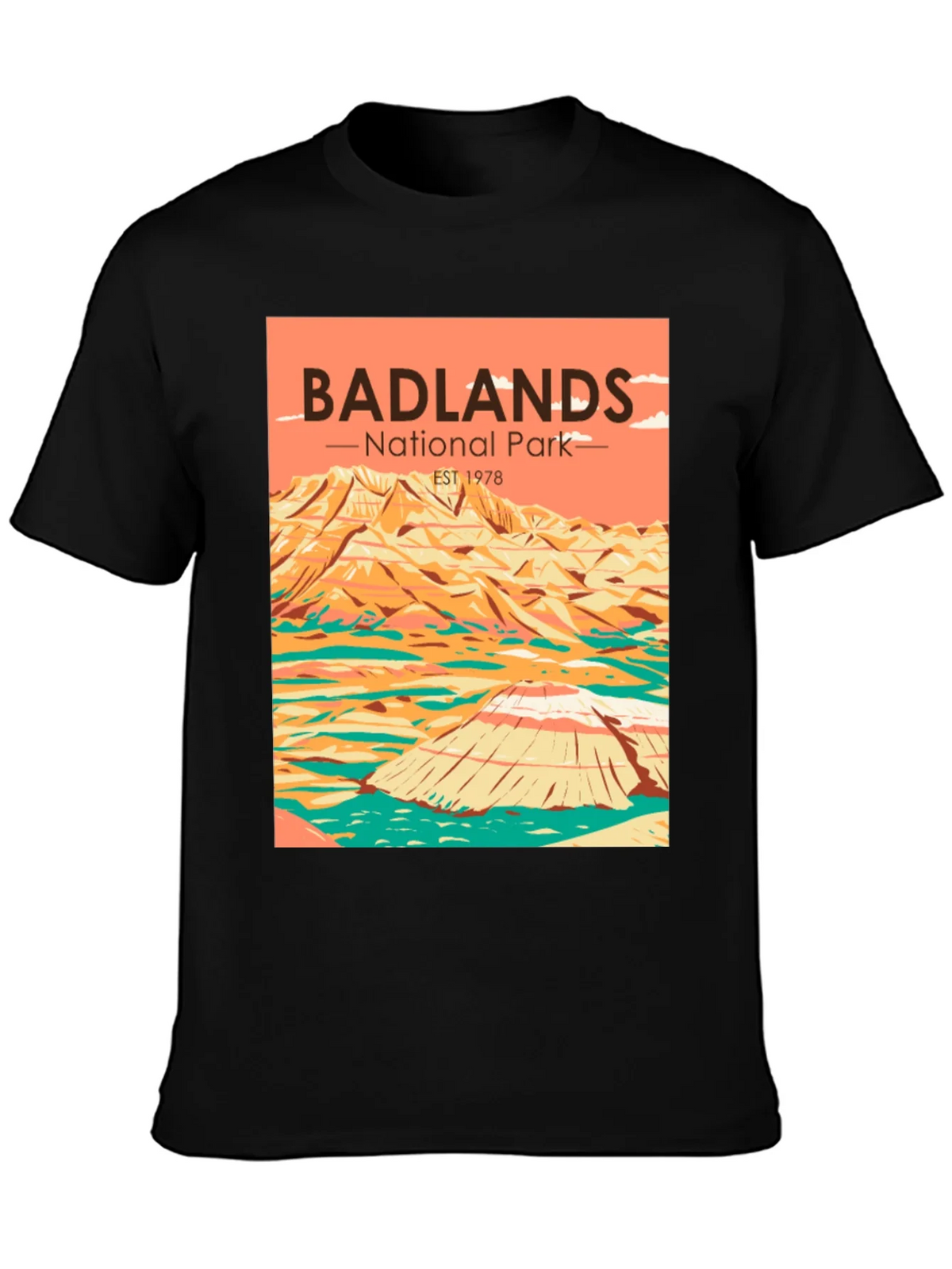 Badlands National Park T-Shirt - Retro Style product image 6