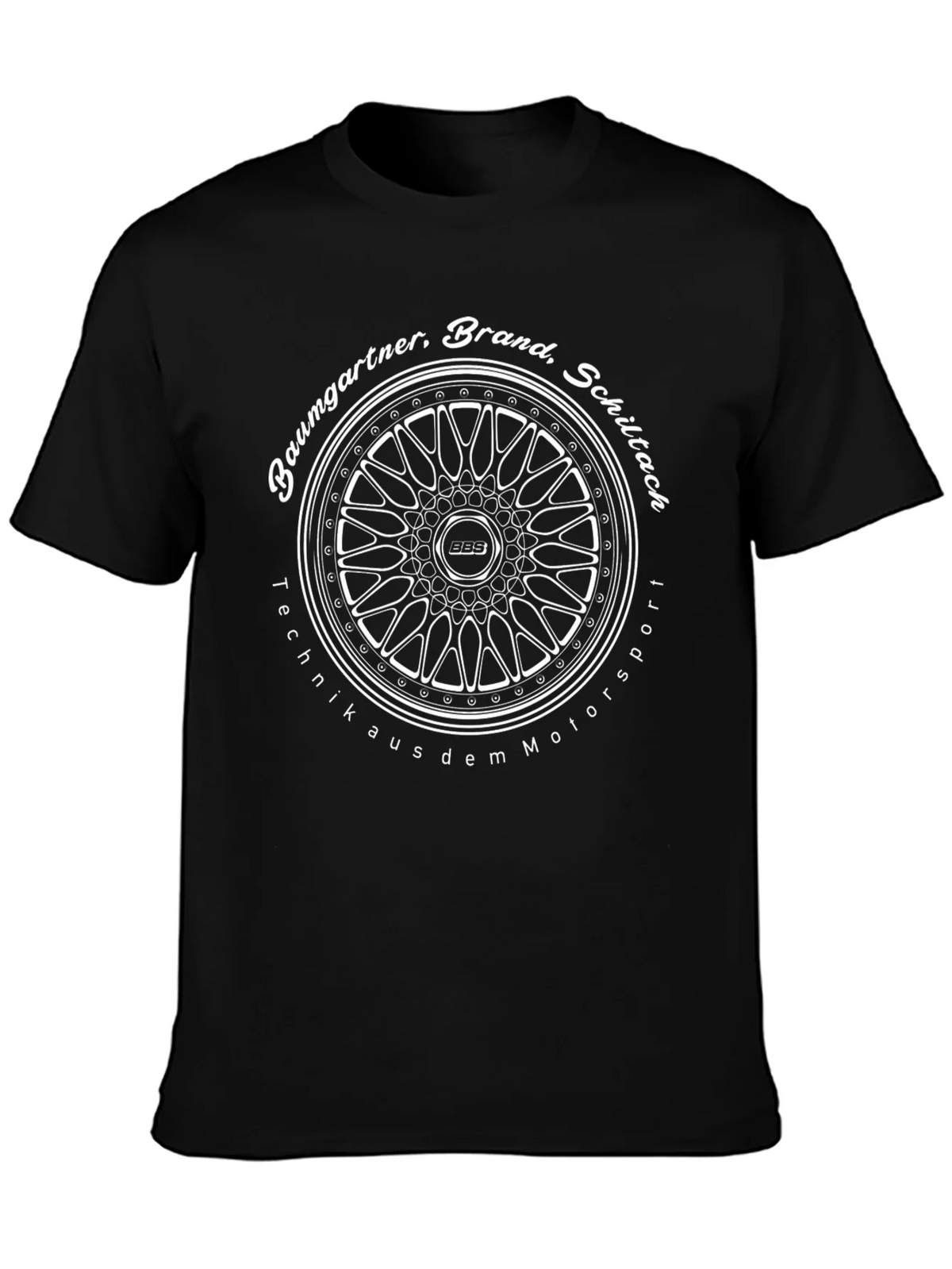 BBS Motorsport T-Shirt - Black Graphic Tee product image 6