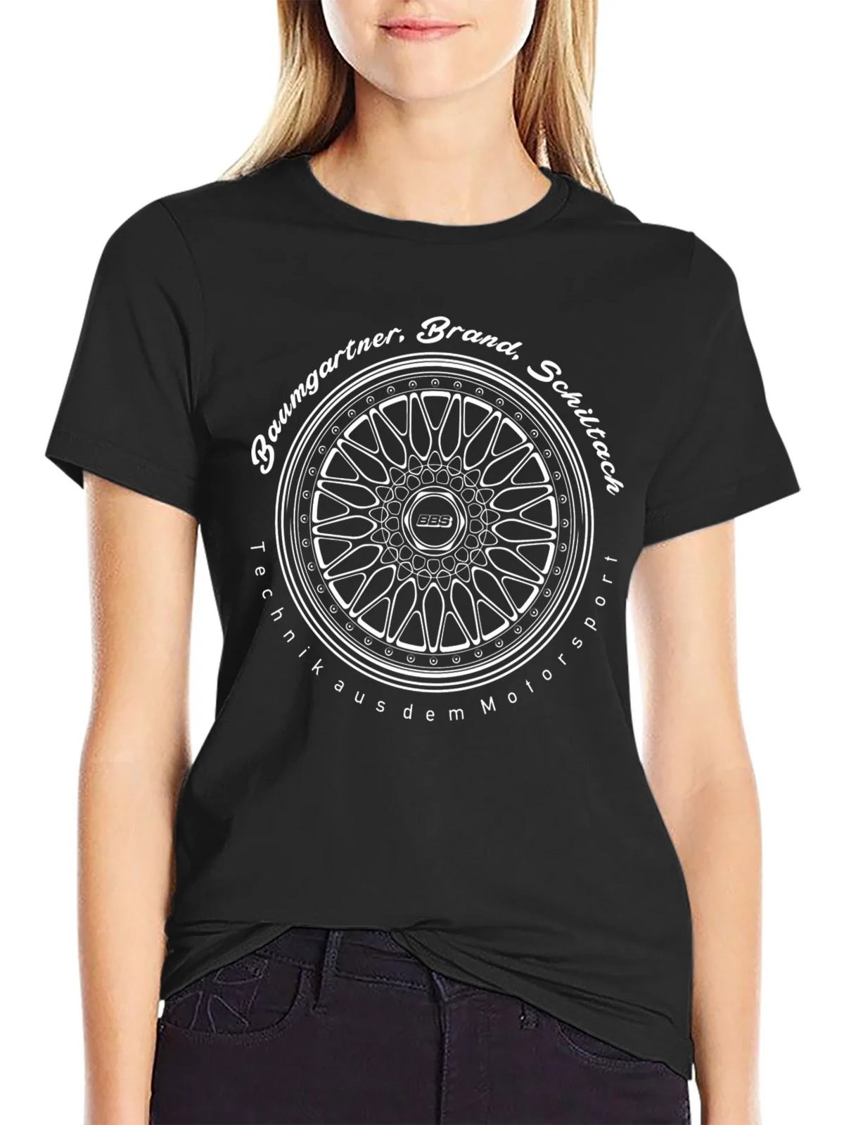 BBS Motorsport T-Shirt - Black Graphic Tee product image 5