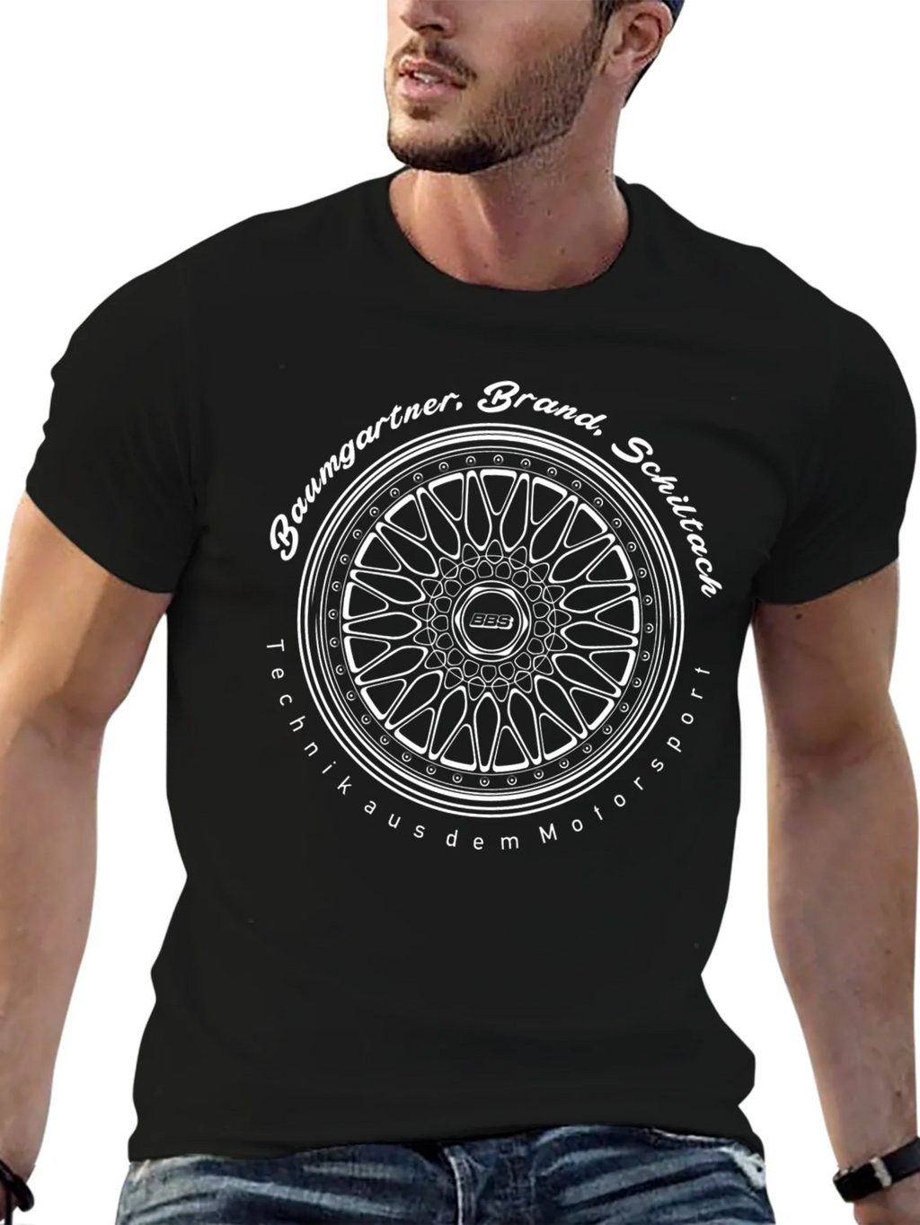 BBS Motorsport T-Shirt - Black Graphic Tee product image 9
