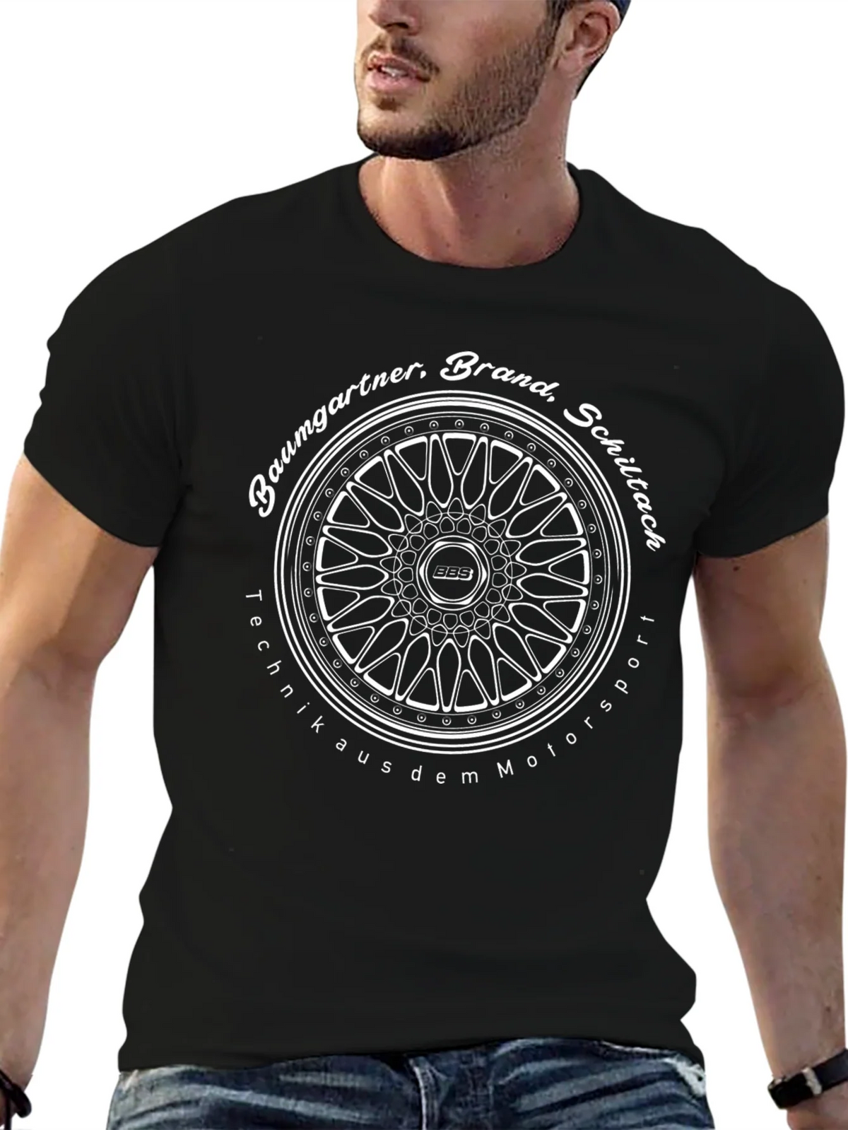 BBS Motorsport T-Shirt - Black Graphic Tee product image 9