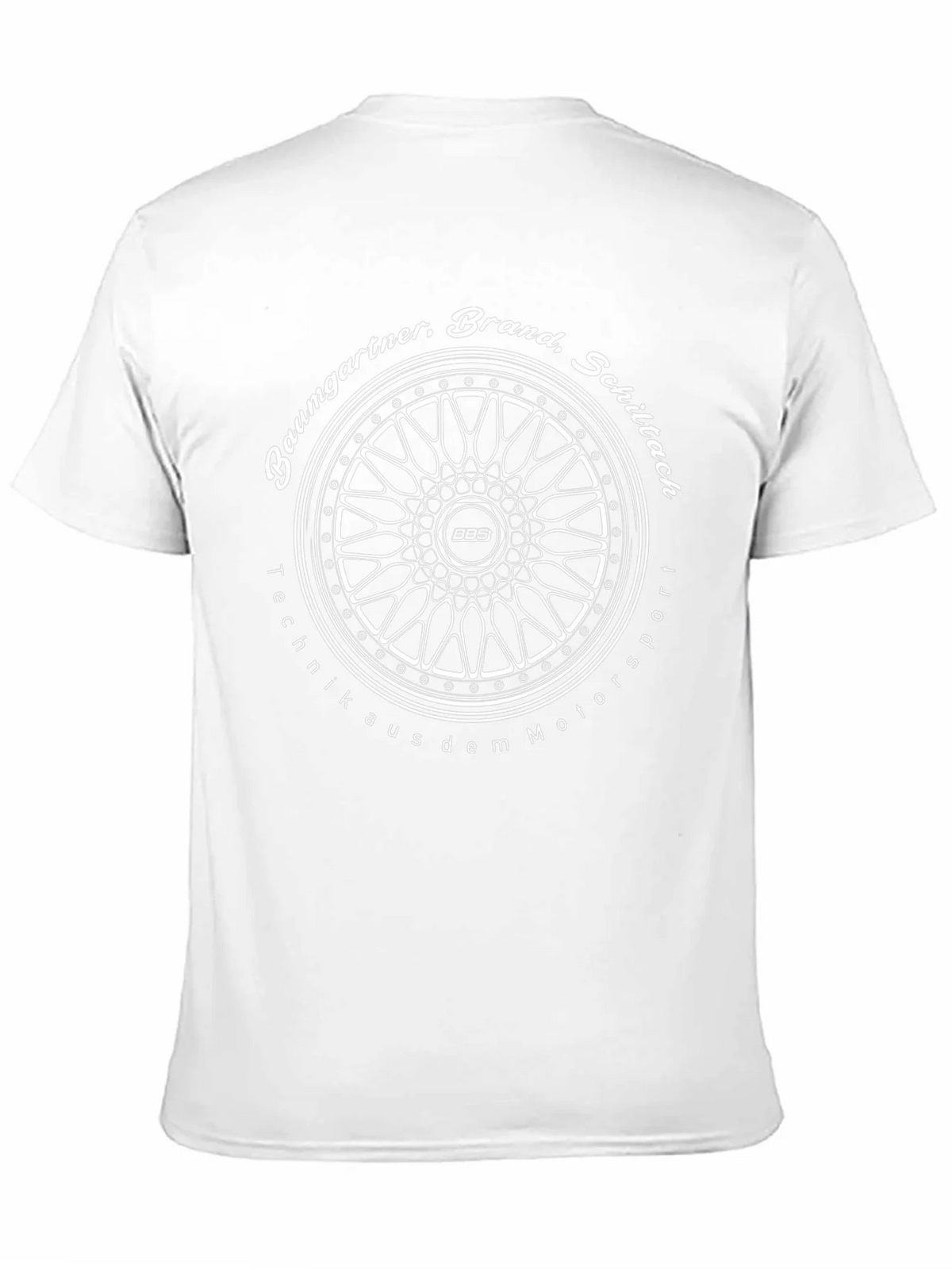 BBS Motorsport T-Shirt - Black Graphic Tee product image 2