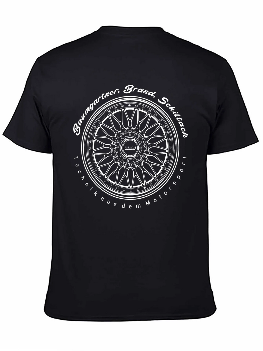 BBS Motorsport T-Shirt - Black Graphic Tee product image 7