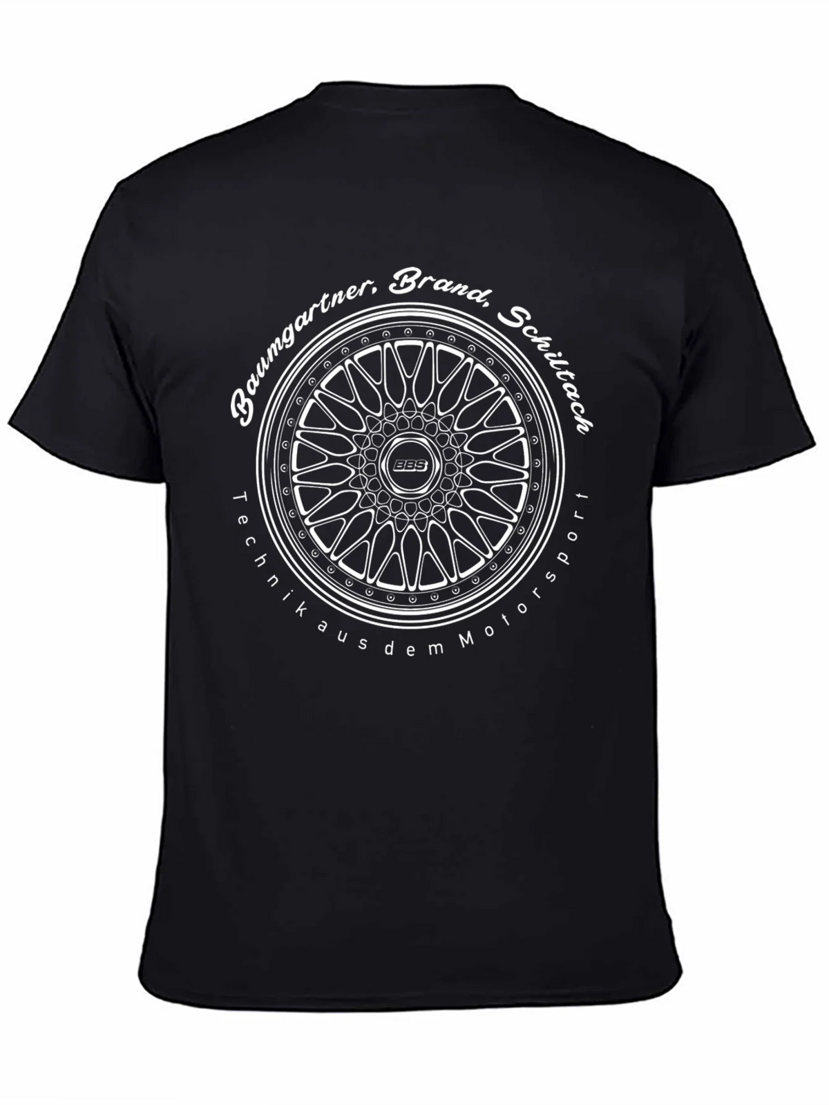 BBS Motorsport T-Shirt - Black Graphic Tee product image 7