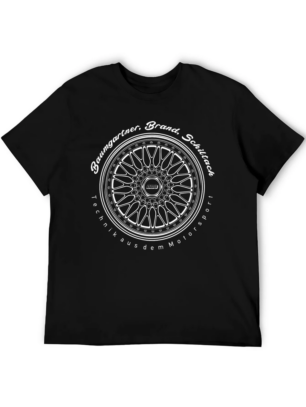 BBS Motorsport T-Shirt - Black Graphic Tee product image 8