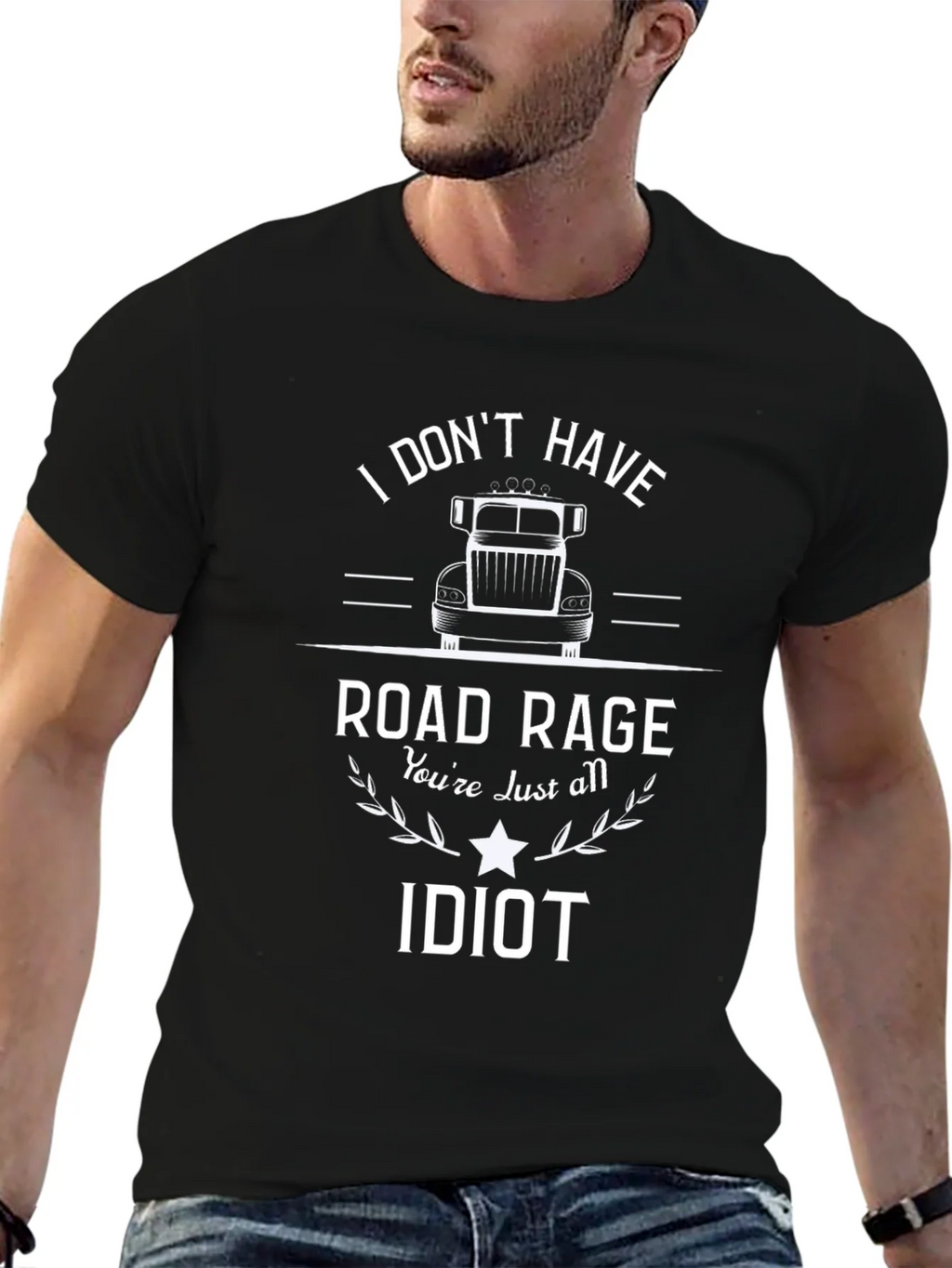Road Rage Trucker T-Shirt - Funny Sarcastic Tee product image 9