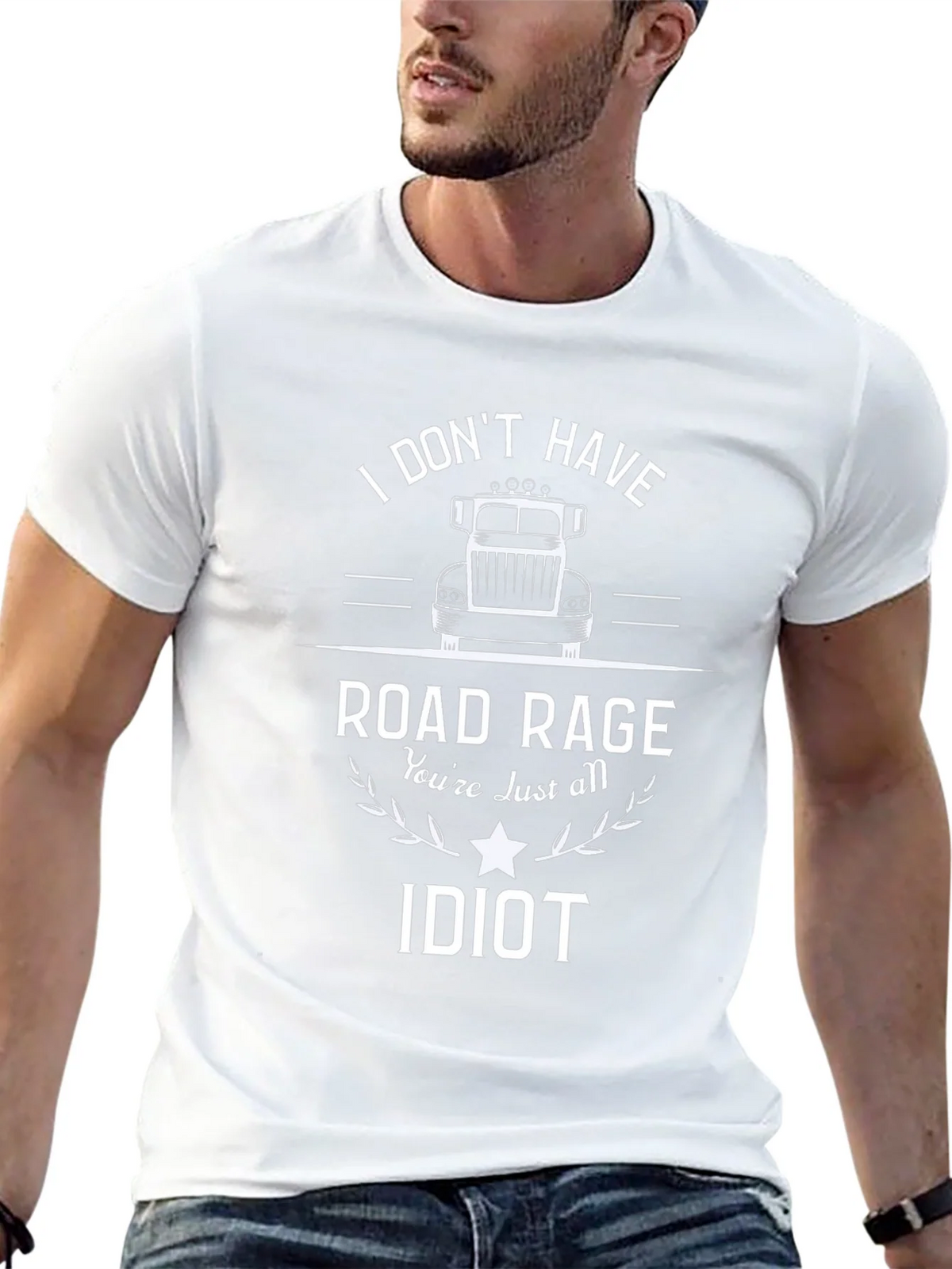 Road Rage Trucker T-Shirt - Funny Sarcastic Tee product image 4