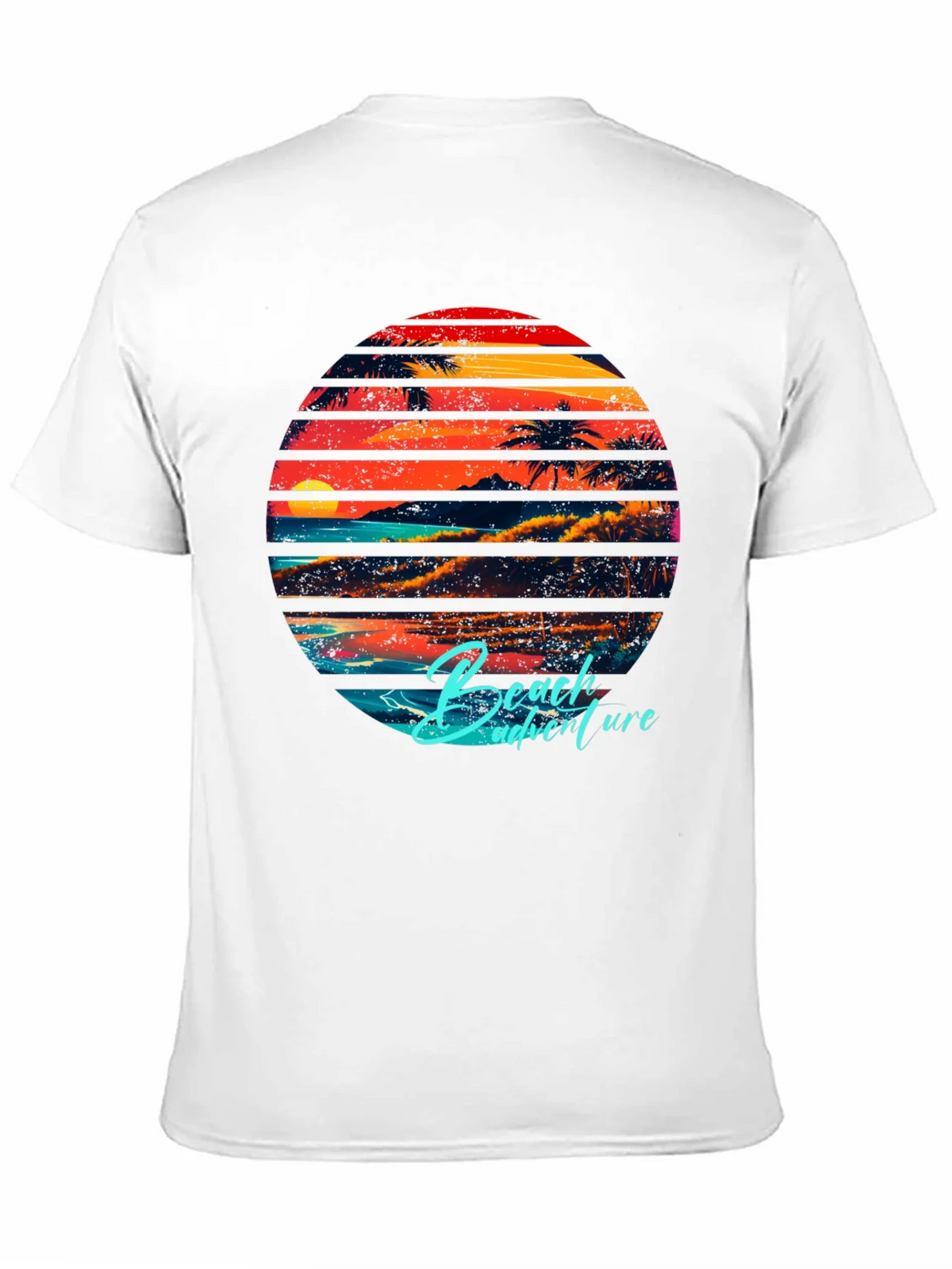 Retro Beach Adventure Graphic T-Shirt product image 2