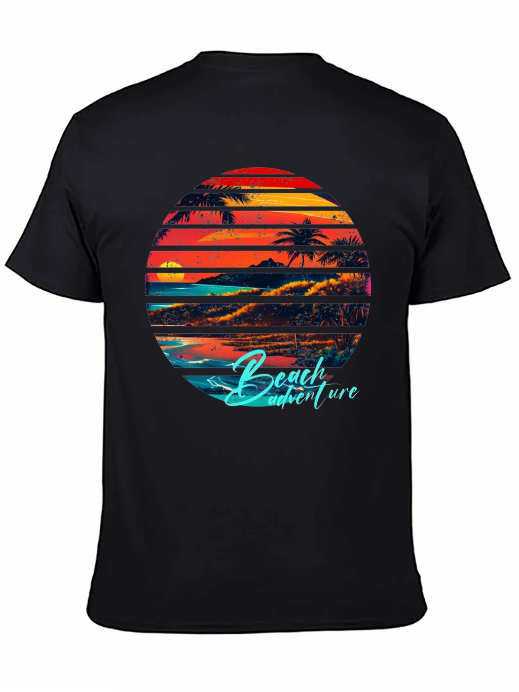 Retro Beach Adventure Graphic T-Shirt product image 7