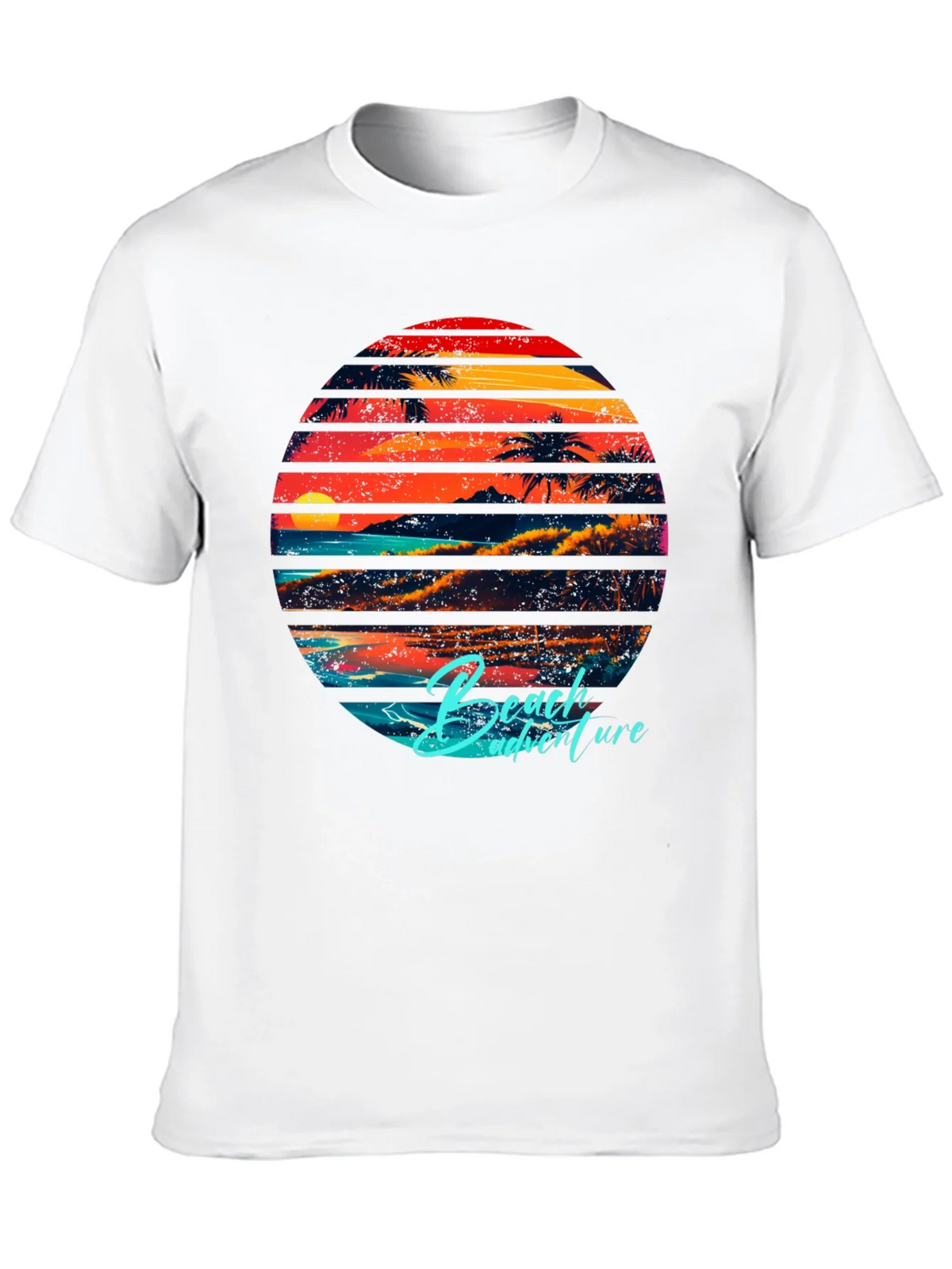 Retro Beach Adventure Graphic T-Shirt product image 12