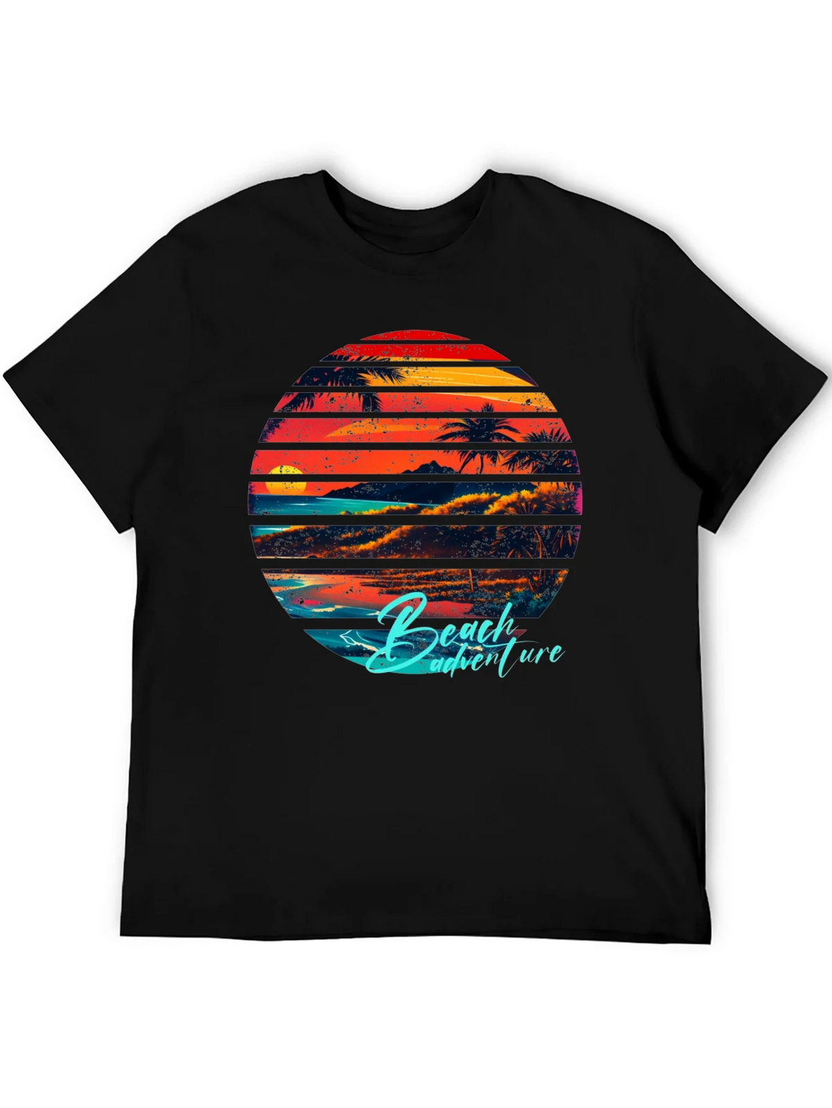 Retro Beach Adventure Graphic T-Shirt product image 8