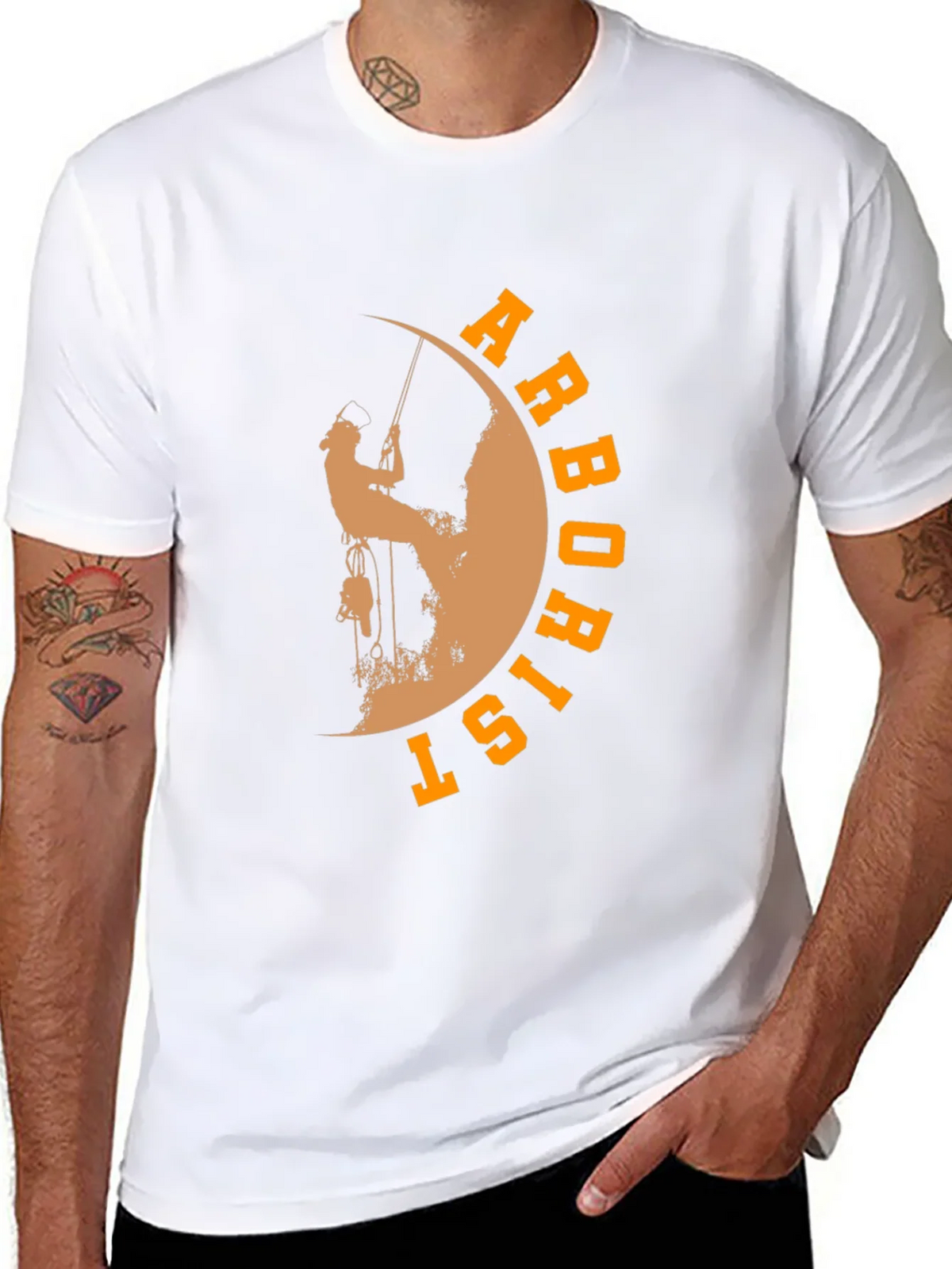 Arborist Climbing Tree T-Shirt product image 10