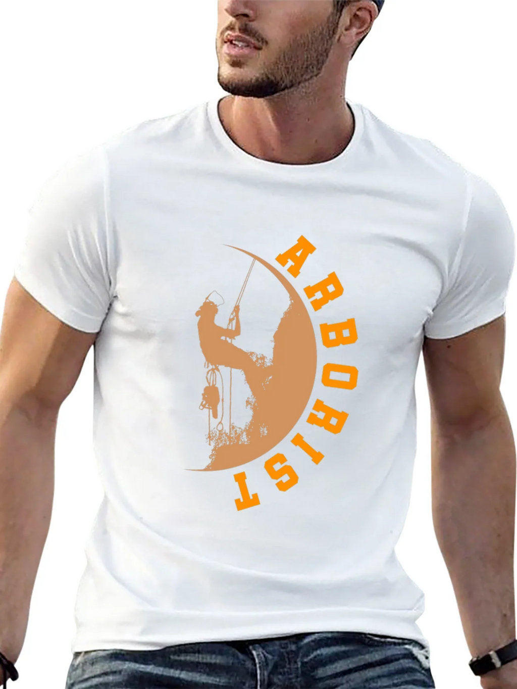 Arborist Climbing Tree T-Shirt product image 4