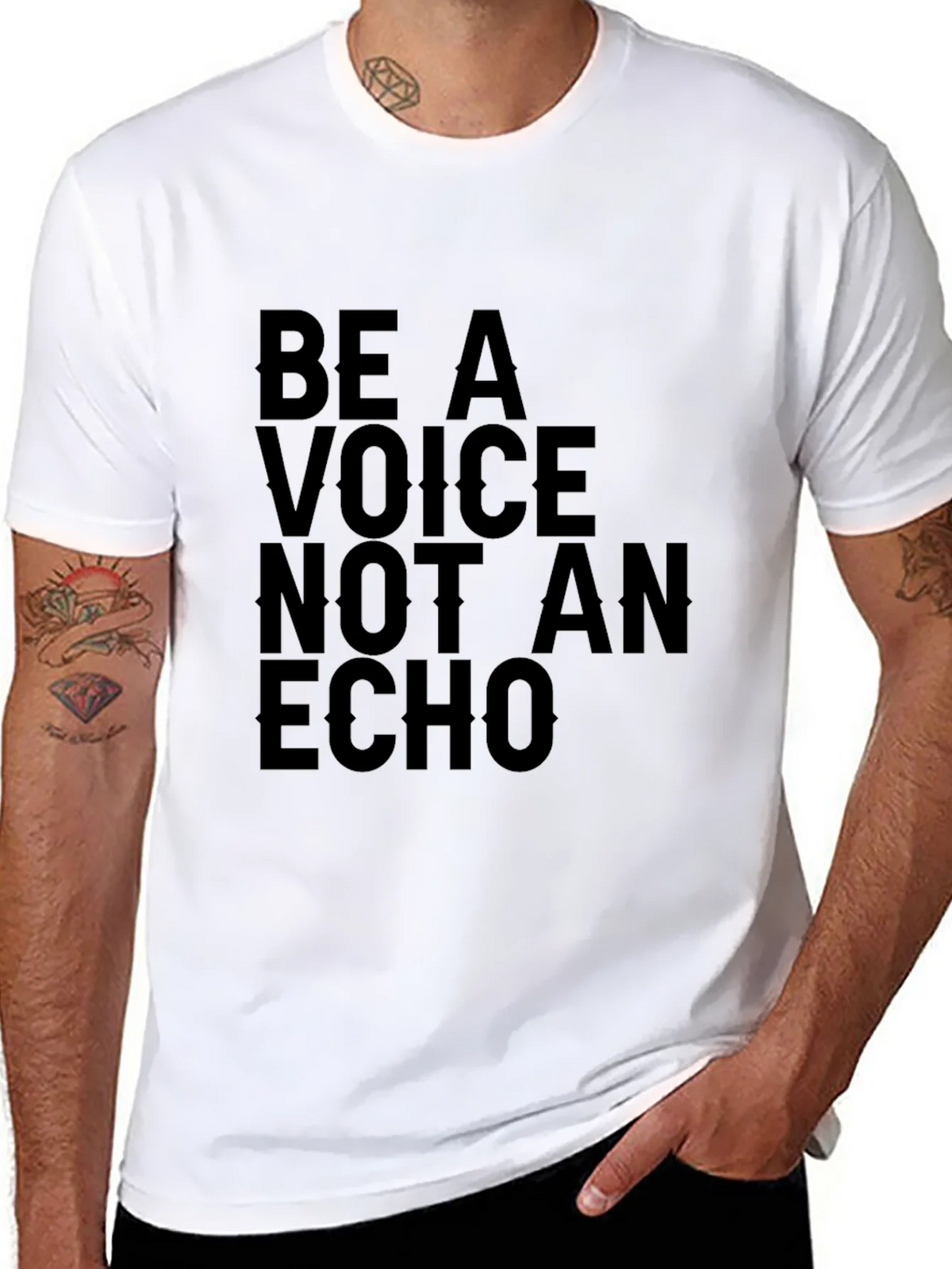 Be A Voice Tee - Motivational T-Shirt product image 6