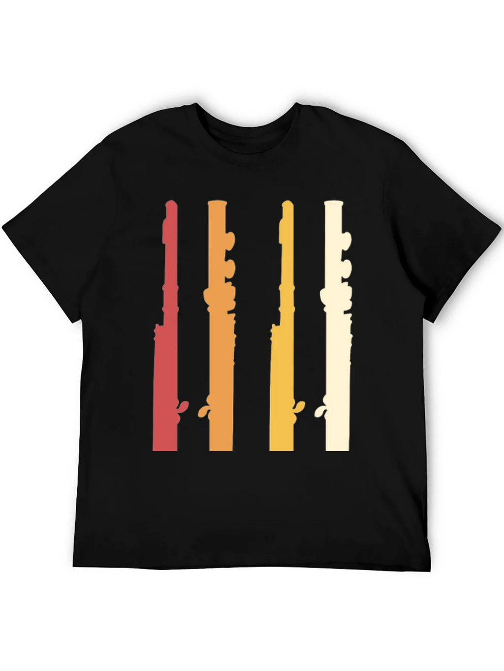 Retro Flute Musician T-Shirt product image 8