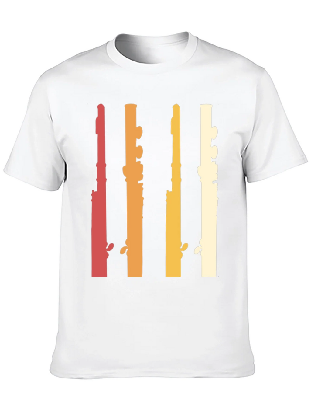 Retro Flute Musician T-Shirt product image 12