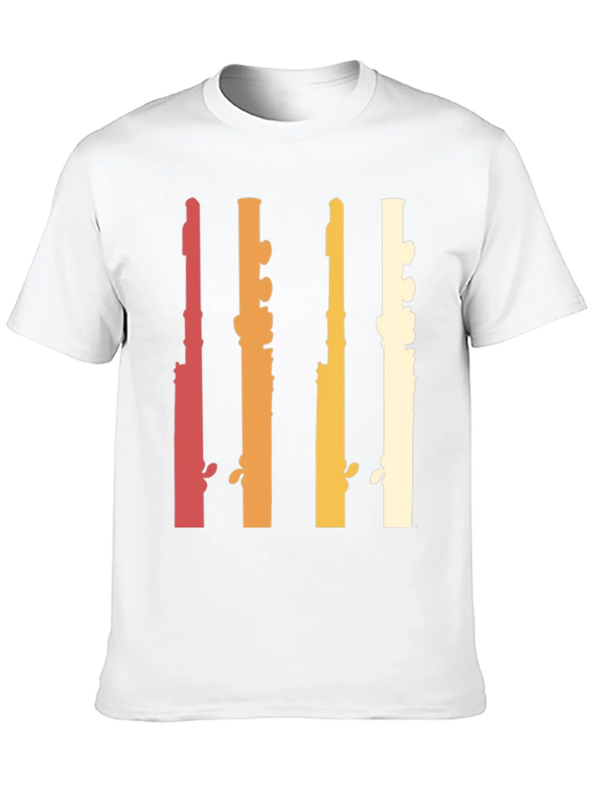 Retro Flute Musician T-Shirt product image 12