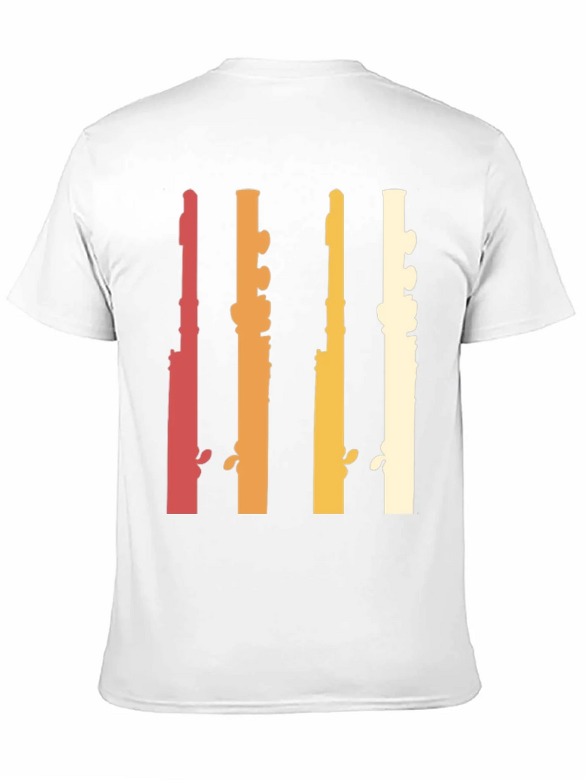 Retro Flute Musician T-Shirt product image 2