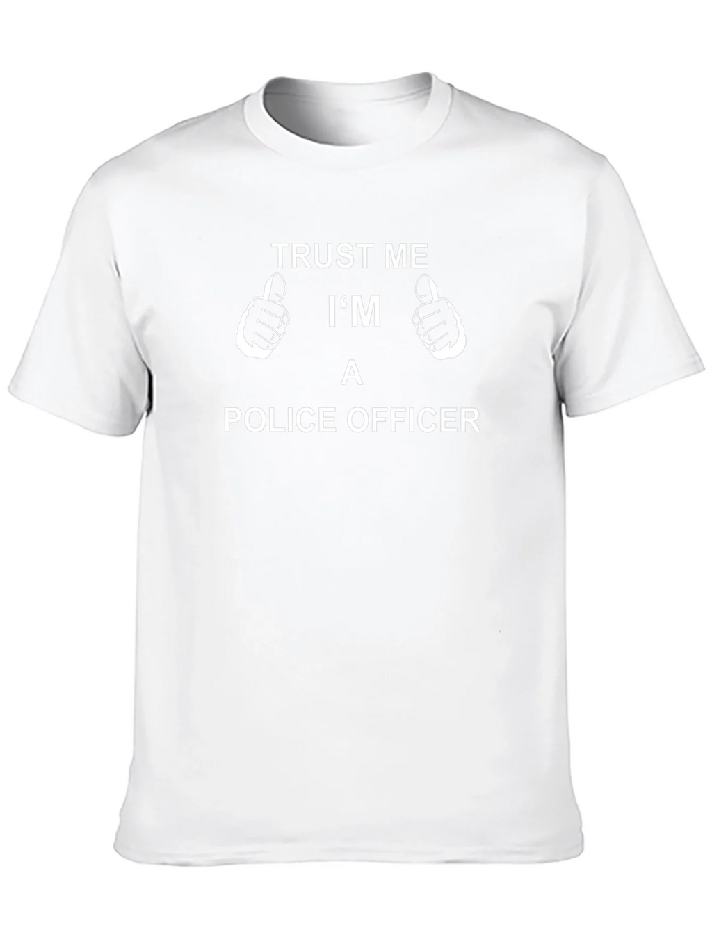 Trust Me Im A Police Officer Black T-Shirt product image 12