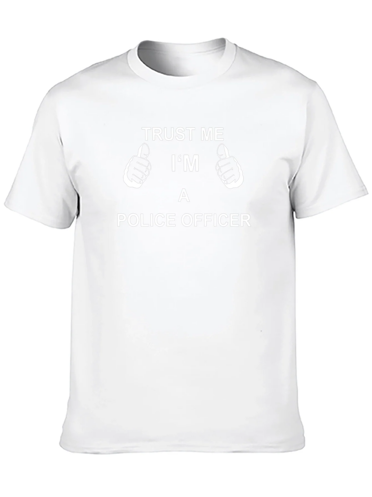 Trust Me Im A Police Officer Black T-Shirt product image 12