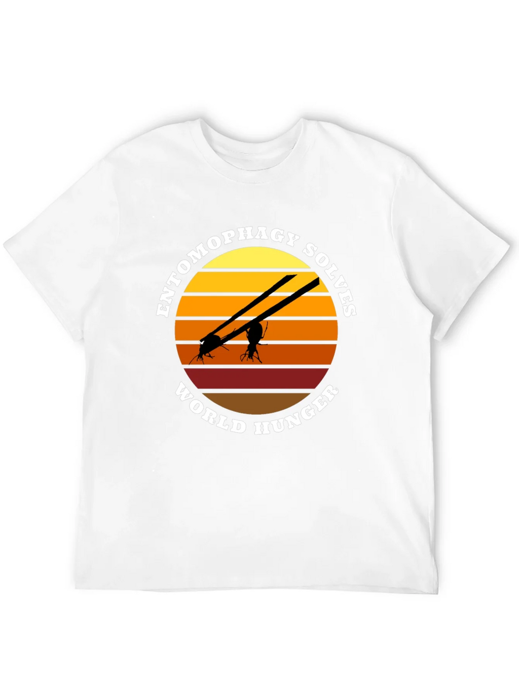 Entomophagy Solves World Hunger T-Shirt product image 3