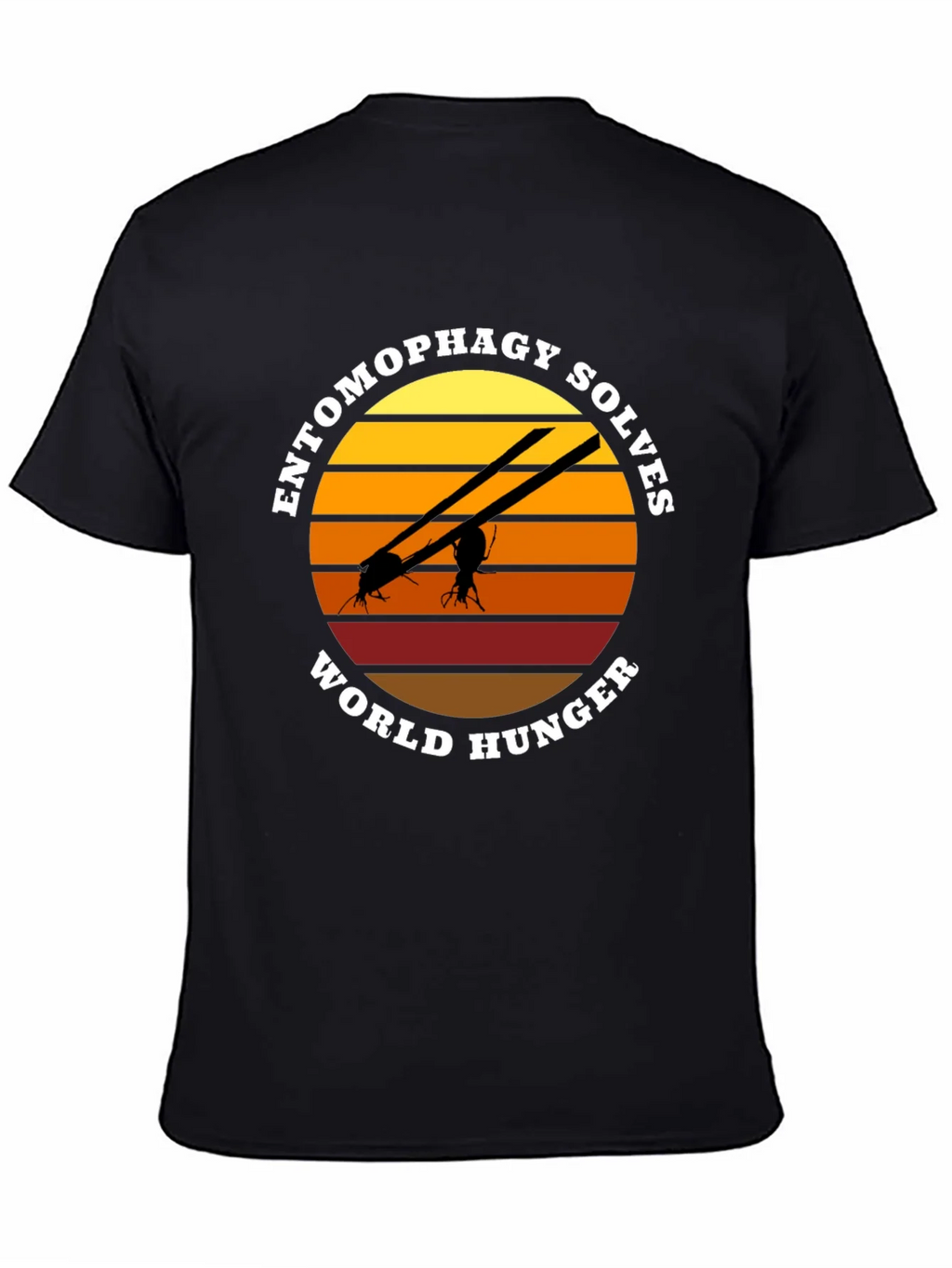 Entomophagy Solves World Hunger T-Shirt product image 7