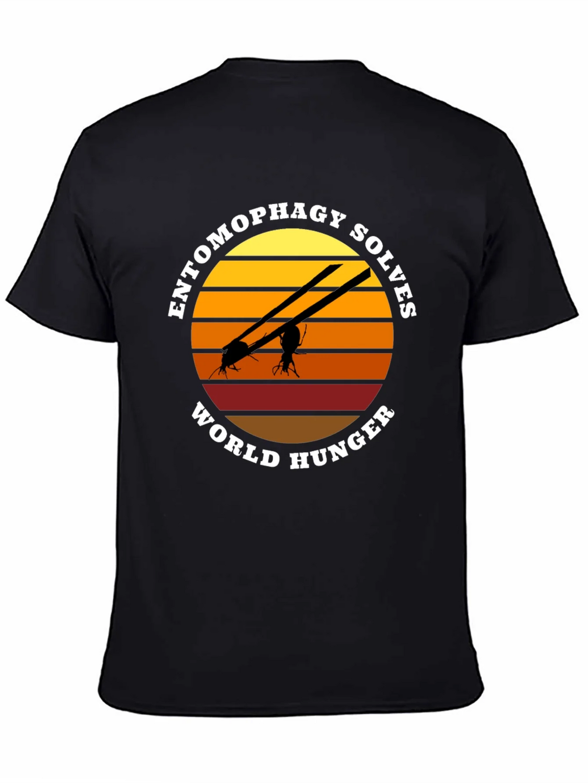 Entomophagy Solves World Hunger T-Shirt product image 7