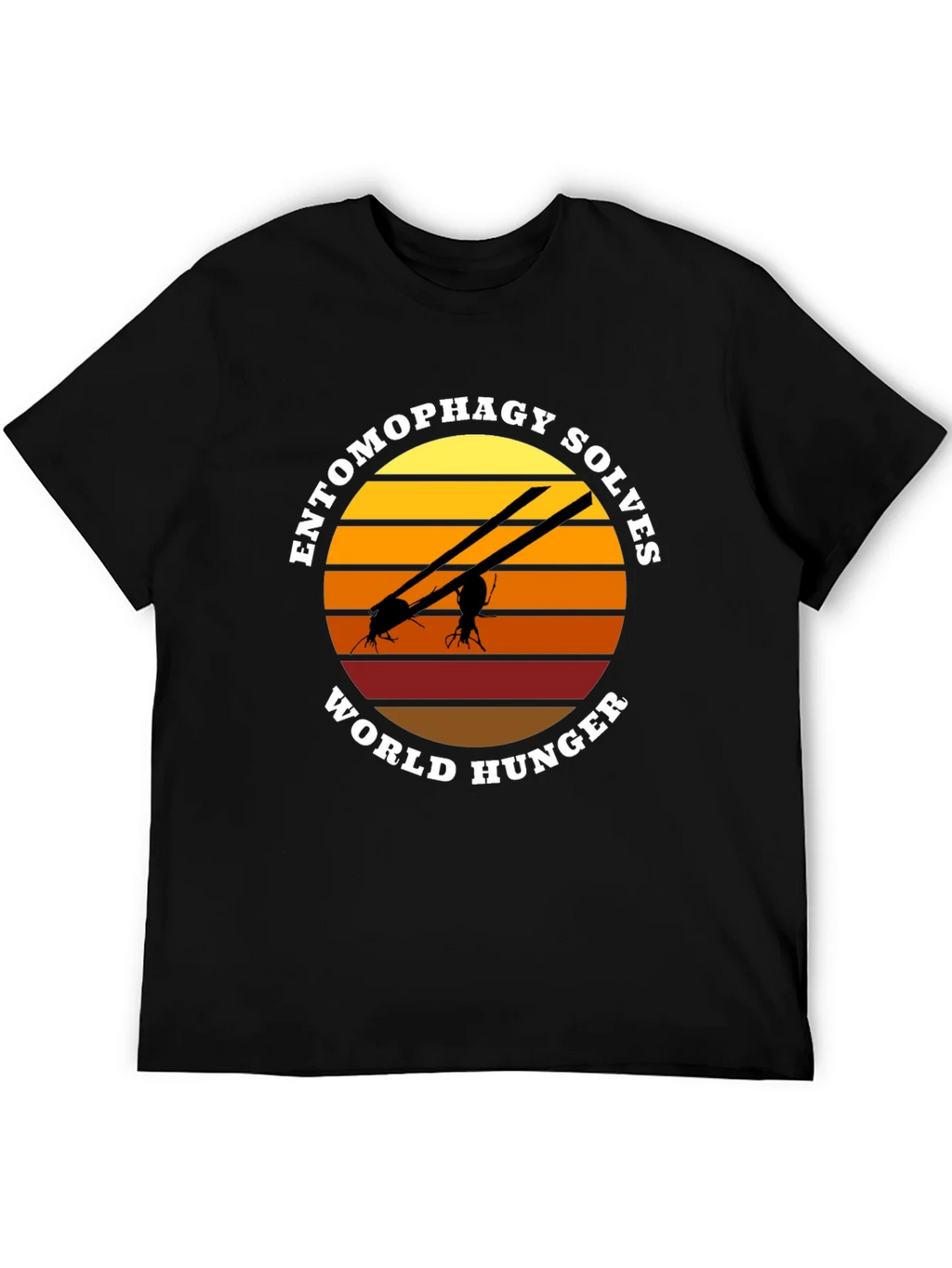 Entomophagy Solves World Hunger T-Shirt product image 8