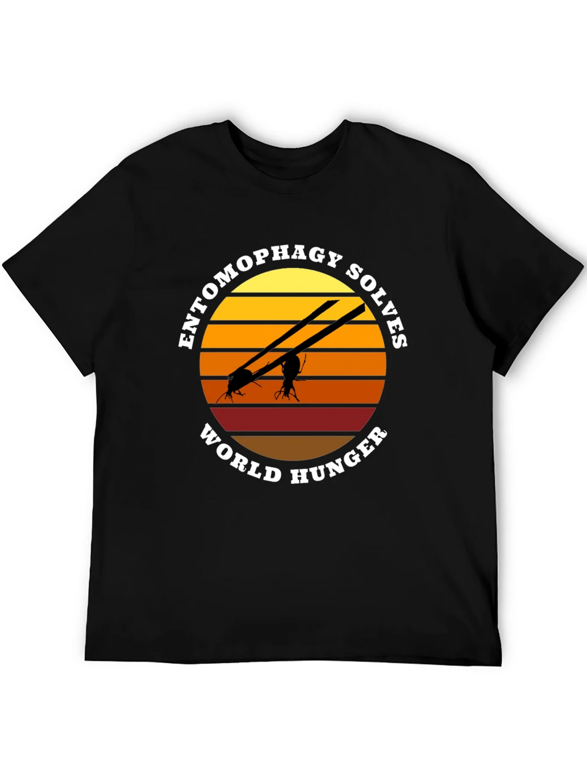 Entomophagy Solves World Hunger T-Shirt product image 8