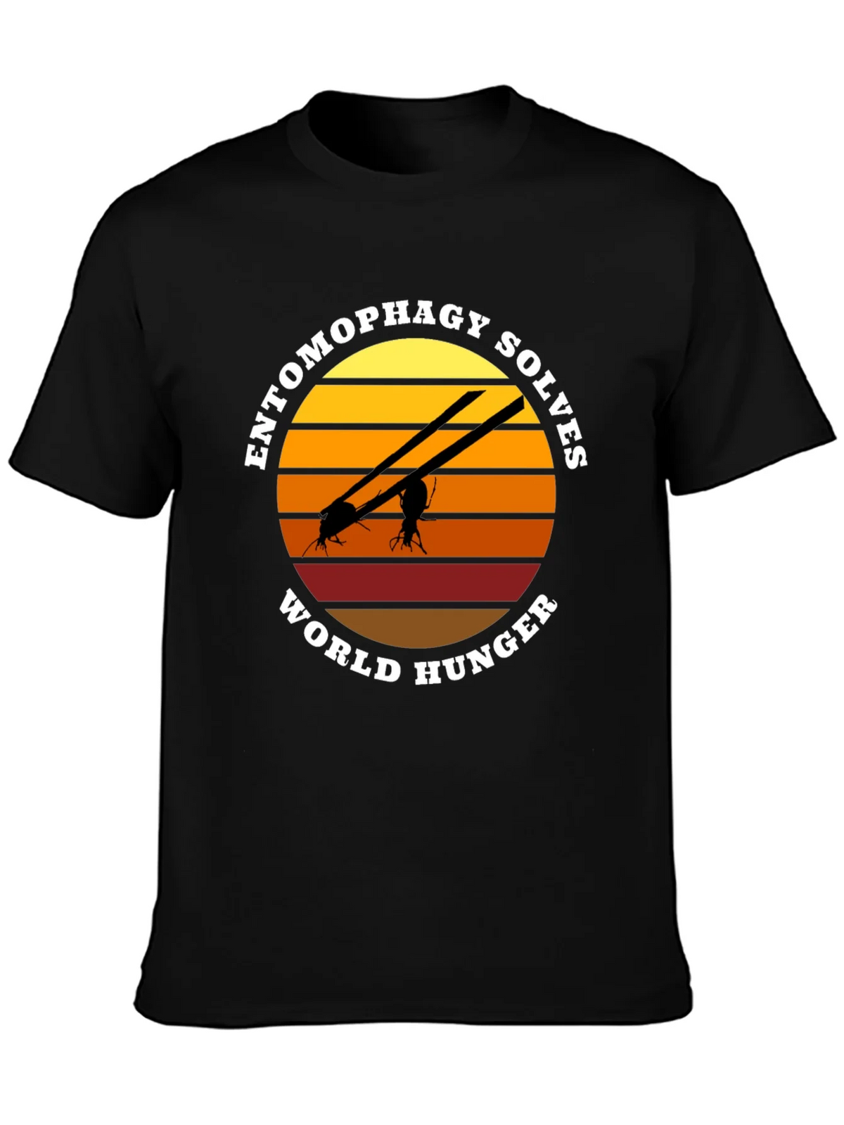Entomophagy Solves World Hunger T-Shirt product image 6