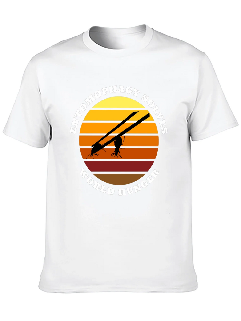 Entomophagy Solves World Hunger T-Shirt product image 12