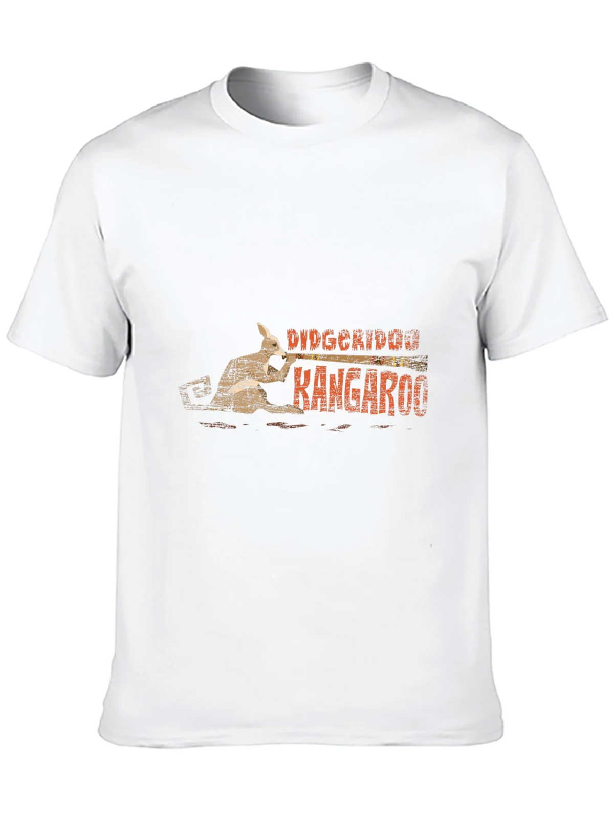 Didgeridoo Kangaroo Black T-Shirt product image 12