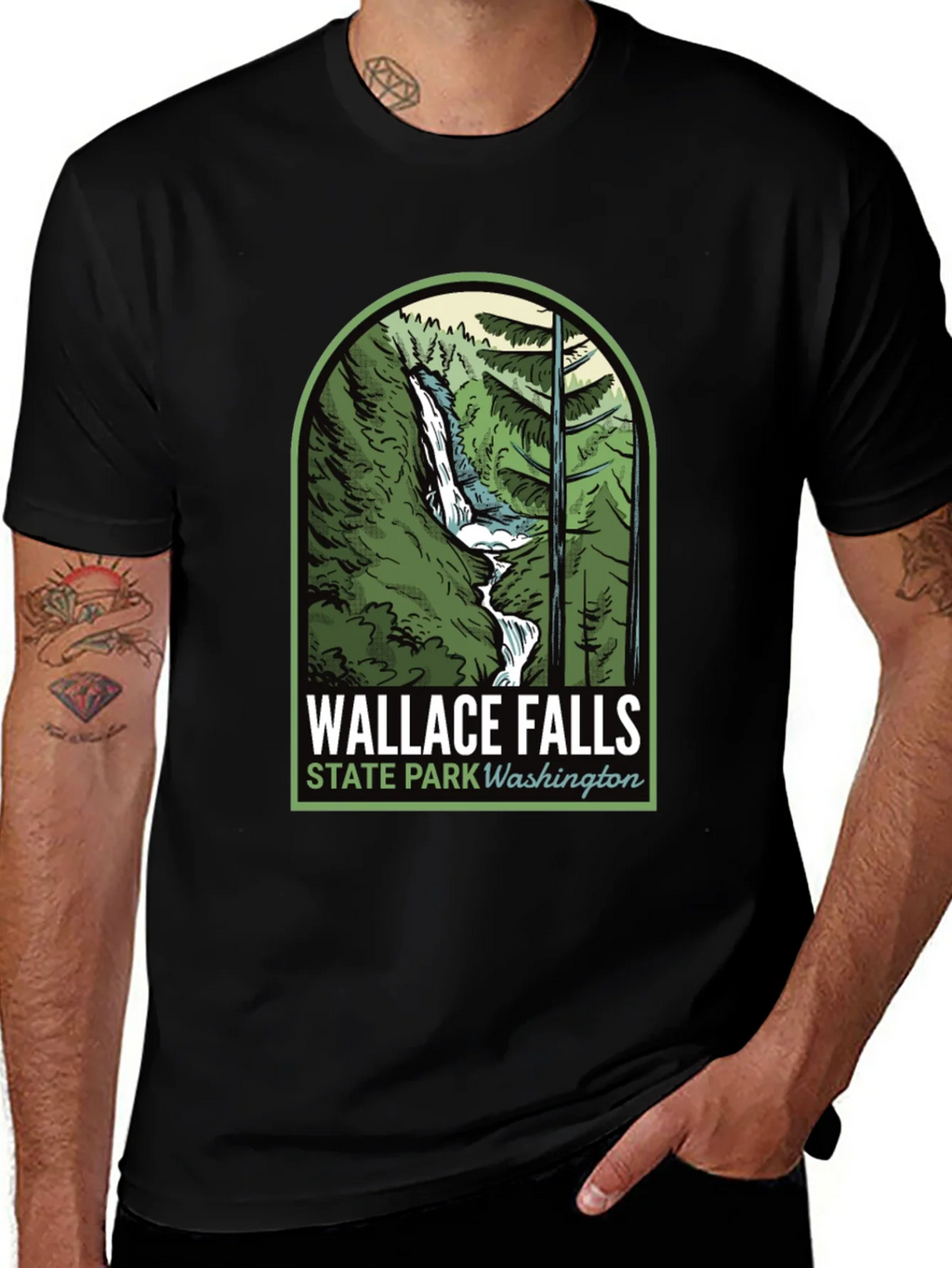 Wallace Falls State Park T-Shirt product image 1
