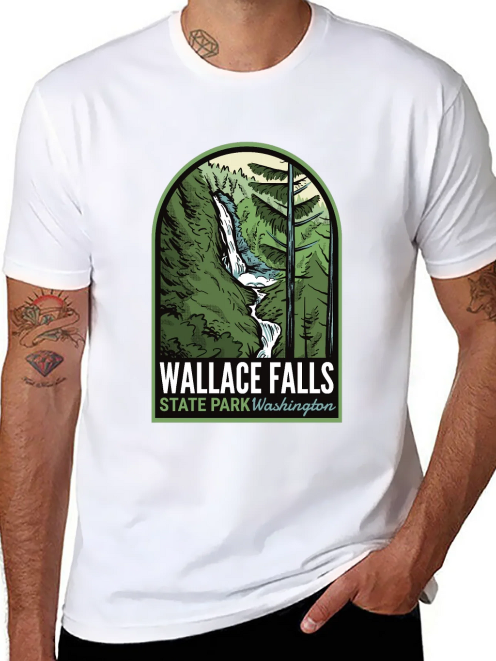 Wallace Falls State Park T-Shirt product image 10